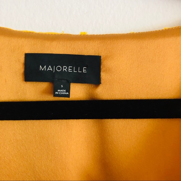 Majorelle Fleur Blouse In Sunshine Yellow ☀️ - Picture 4 of 5